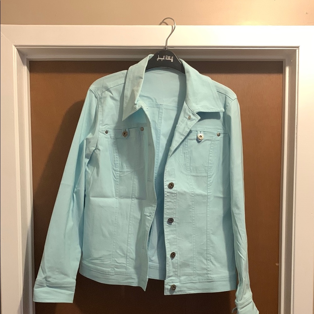 Simon Chang Blue Jean Jacket Classic Style